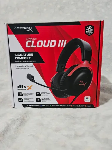 Headset Gamer HyperX Cloud ll, DT S Drivers 53mm