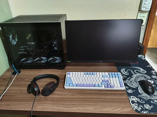 Setup Gamer Completo | RTX 5060 8GB | Ryzen 7 5700X | Monitor 180Hz