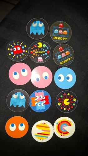 Tazos pacman 12 unidades