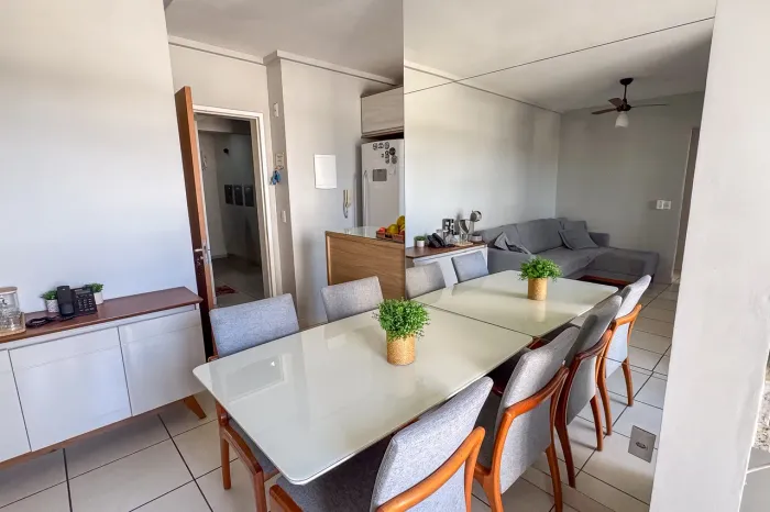 Apartamento de 65 m² com 03 quartos á venda no Condomínio Pampulha - Eldorado Parque - Goi