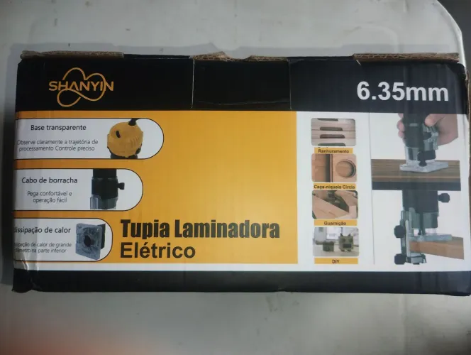 KIT TUPIA MANUAL LAMINADORA COM FRESAS 15 PEÇAS 