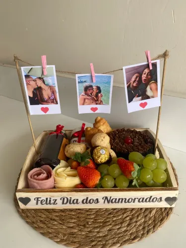Cesta especial día dos namorados