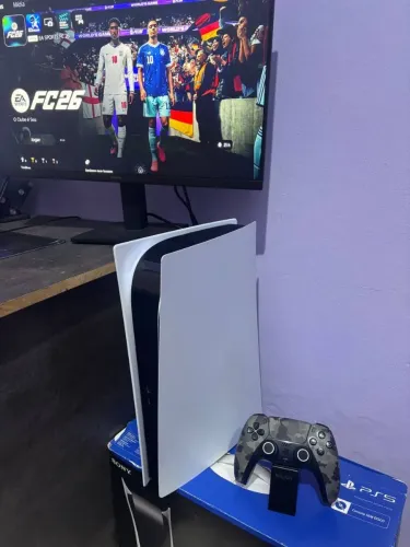 Ps5 Fat mídia física + FIFA 26