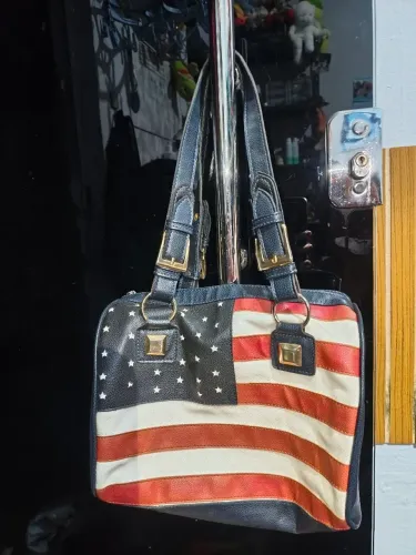 Bolsa com estampa dos EUA