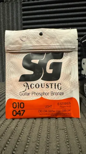 Encordoamento de Violão Fósforo Bronze SG 