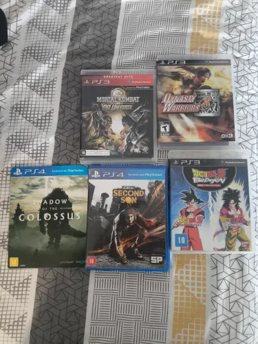Jogos de ps3 e ps4