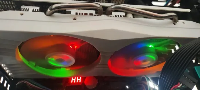 Placa de vídeo RX 580 Branca 8Gb RGB