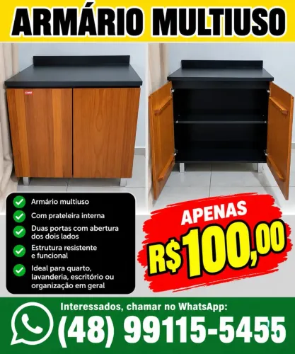 ? ARMÁRIO MULTIUSO ? R$ 100,00