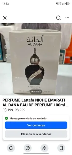  Kit com 2 Perfume Al DANA  100 ML