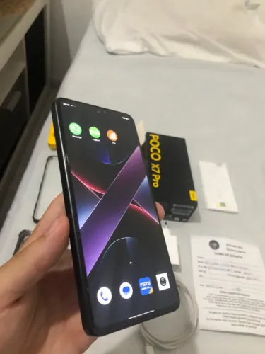 X7 PRO 512/ 12 DE RAM + 12 DE RAM NA GARANTIA.