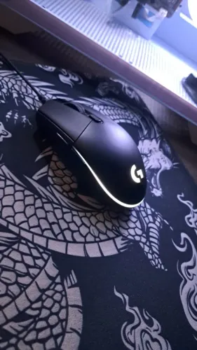 Mouse Gamer Logitech G203 LIGHTSYNC - Semi Novo