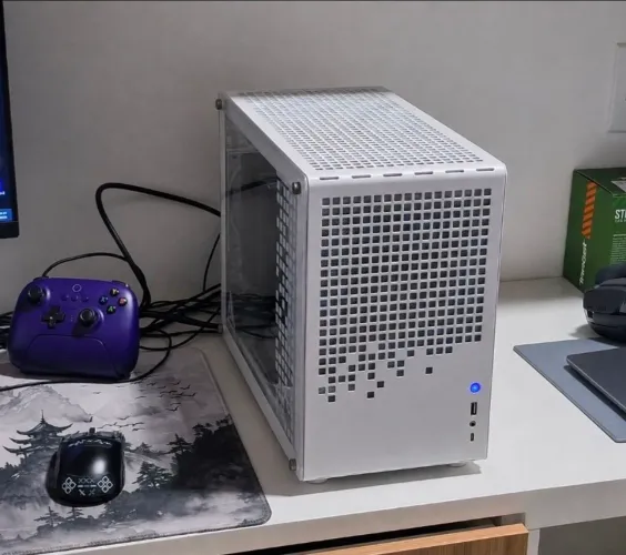 Jonsbo Z20 Gabinete Gamer Itx Matx SFF Compacto Branco 