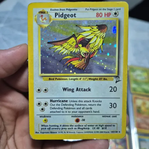 Pokémon TCG Pidgeot 14/130 Original