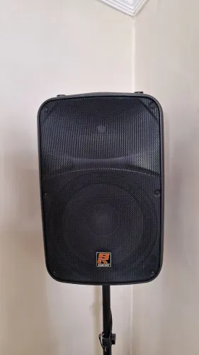 Caixa ativa staner Sr 315 300 w RMS alto-falante 15 polegadas rádio bluetooth pen drive