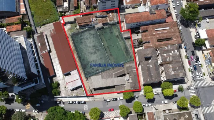 Terreno para alugar com 3.389 m² na Vila Mathias em Santos SP