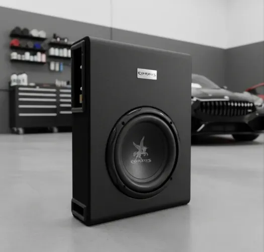  Caixa slim amplificada 350w RMS 