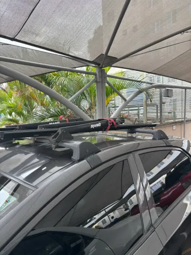 Rack de Teto + 2 transbike EQMAX