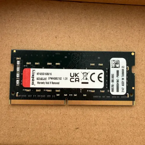MEMORIA RAM KINGSTON FURY IMPACT 16GB DDR4 SODIMM (NOTEBOOK)