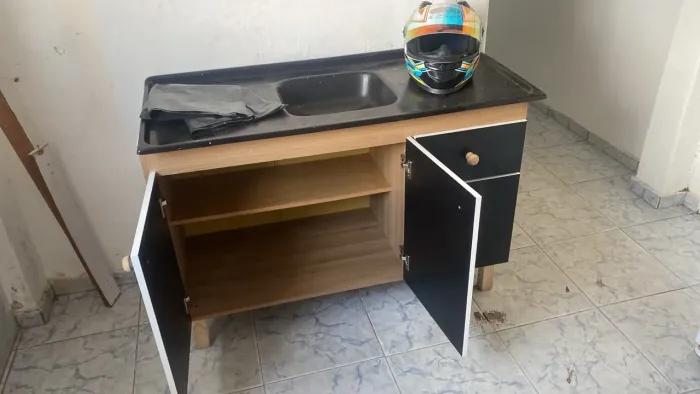 Balcão de Pia com Cuba