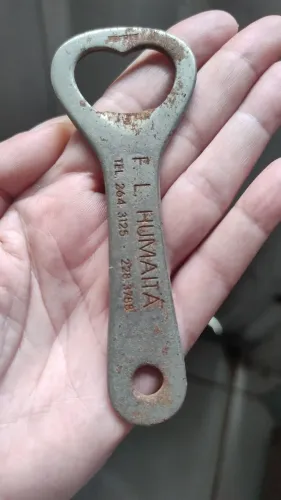 Abridor de garrafas antigo Vintage 