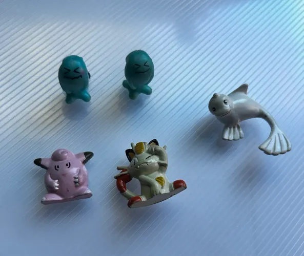 Lote 05 Pokémon Guaraná Caçulinha Originais