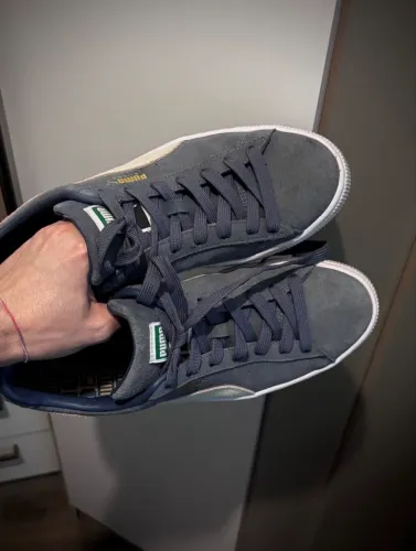 Tênis puma suede azul 