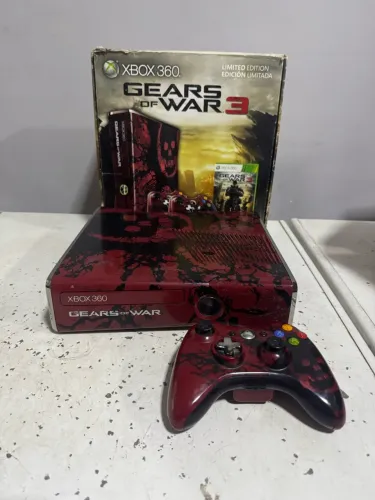 XBOX 360 EDIÇÃO ESPECIAL GEARS OF WAR(ENVIO OLX PAY)