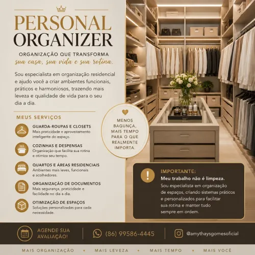 Personal organise 