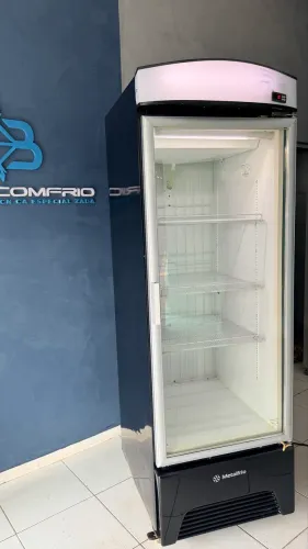 Freezer Semi Novo Metalfrio 497L Frosfre temo 0 a -20.Garantia de 8 mês