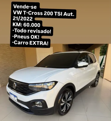 Volkswagen T-Cross 1.0 TSI Flex 12V 5P Aut. 2022
