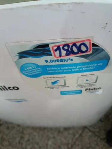 Ar condicionado portátil funcionando perfeitamente