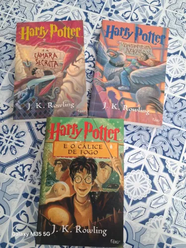 Livro Harry Potter - KIT 3 unidades 