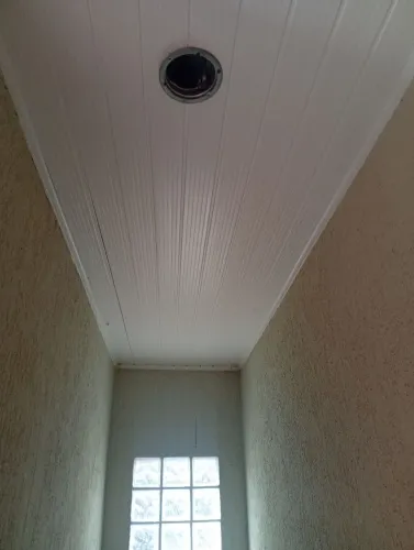 Forro pvc branco liso