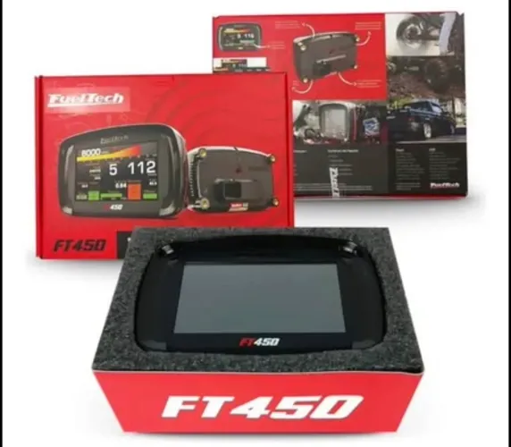 Fueltech FT450 com chicote, novo lacrado na caixa.