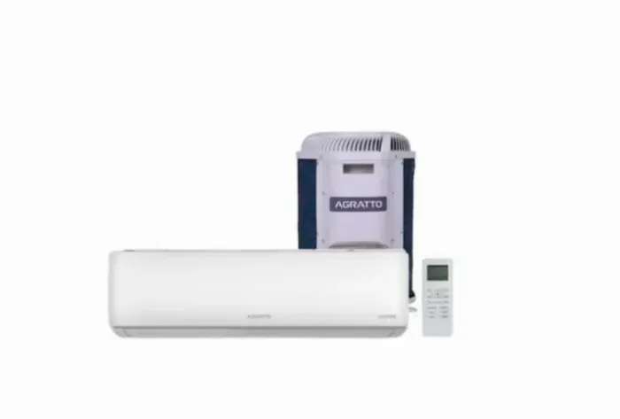Ar Condicionado Split Agratto Hi Wall Zen Top Inverter 9.000 Btu/h Frio Monofásico Branco