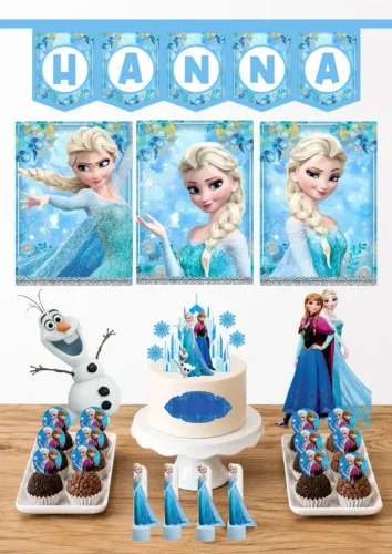 Kit festa em casa só um bolinho