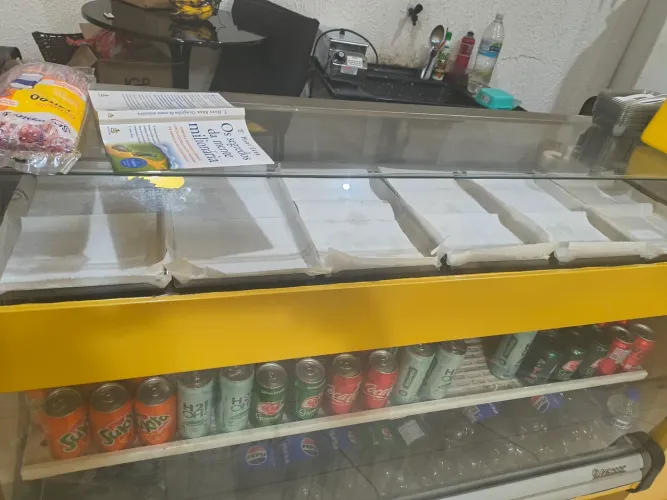 Estufa e refrigerador