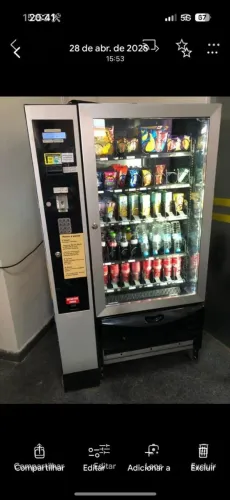 Máquina de snack vending machine 
