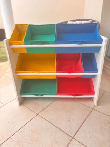 Nicho Infantil Organizador de Brinquedos - 8 Nichos