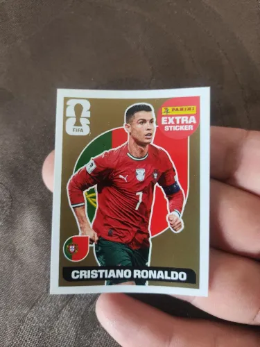 Figurinha Ouro Cristiano Ronaldo 2026