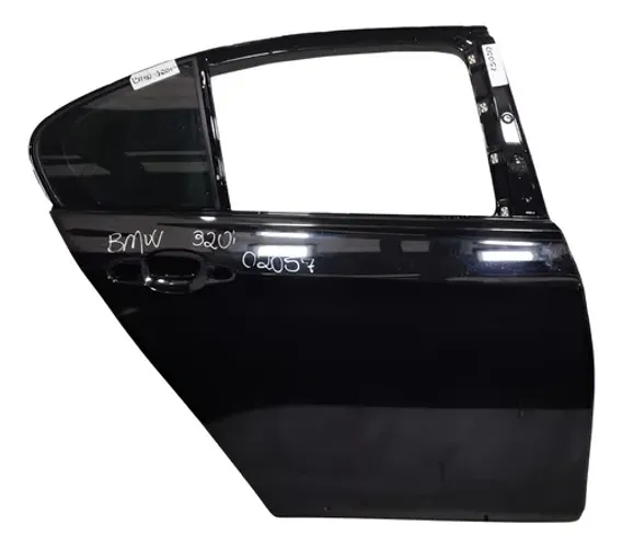 Porta Traseira Direita Preta Bmw 320i 2013 2015 02057