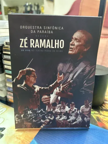Dvd Ze Ramalho e orquestra/Teatro pedra do reino