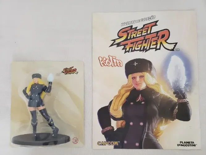 KOLIN coleção Street Fighter Deagostini - Lacrado + Fascículo