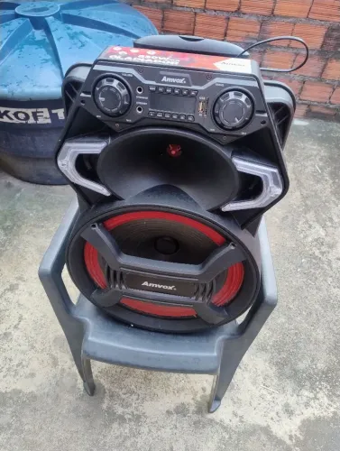 Caixa de som 850watts bluetooth