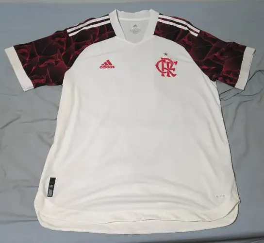 Camisa Flamengo Branca 2021 GG Adidas