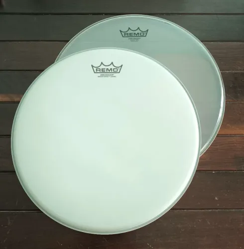 Kit Peles Remo para Caixa Ambassador/Side Snare 14" (Novas)