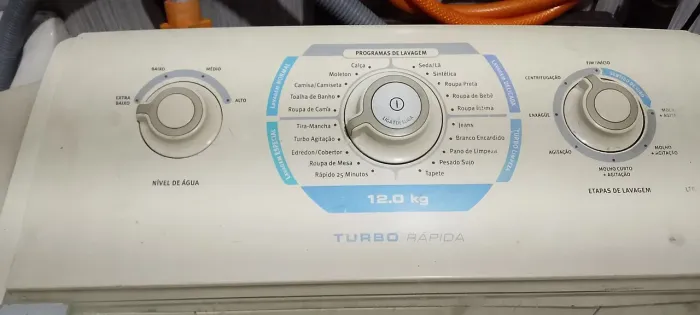 Máquina de lavar Eletrolux turbo 12 kg