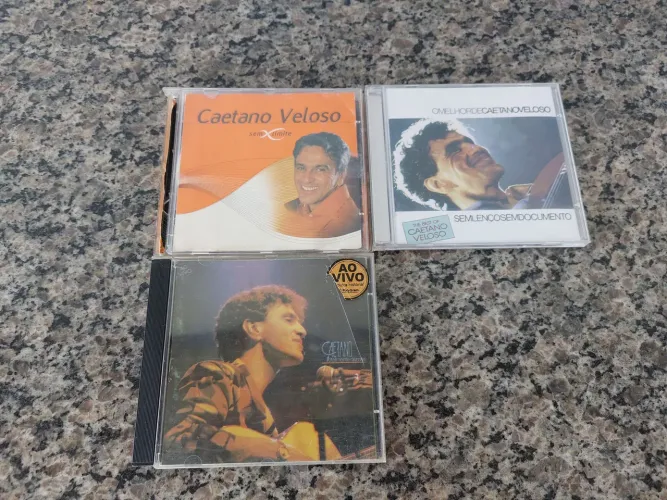 CDs Originais Caetano Veloso Colecionaveis