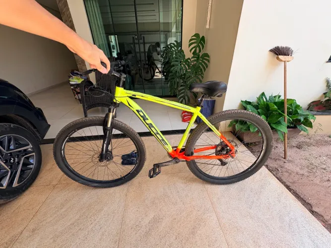 BICICLETA ARO 29 DUOS 36 MARCHAS CHIMANO - ACEITO TROCAS