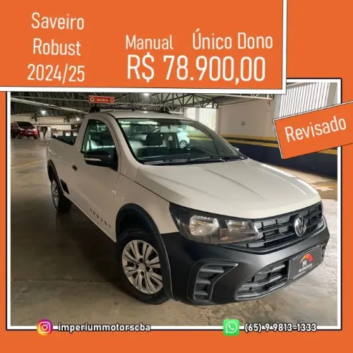 Volkswagen Saveiro Robust 1.6 Total Flex 16V 2025